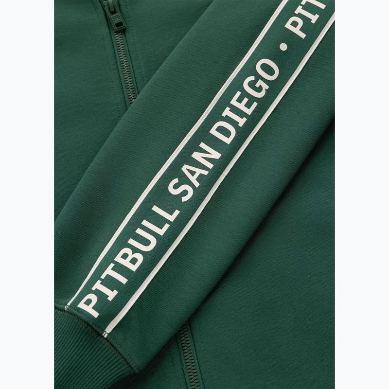 Pánska mikina Pitbull Nexus Track Jacket bottle green 11