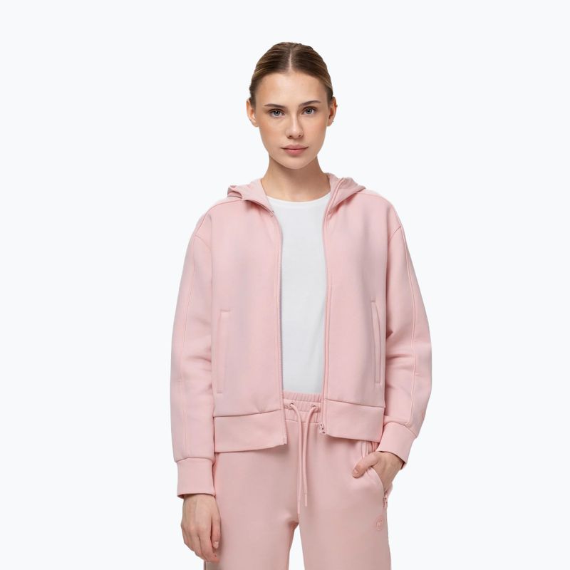 Dámska mikina Pitbull Discovery Hooded Zip strawberry cream 4