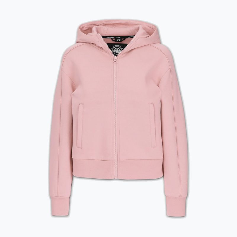 Dámska mikina Pitbull Discovery Hooded Zip strawberry cream 5