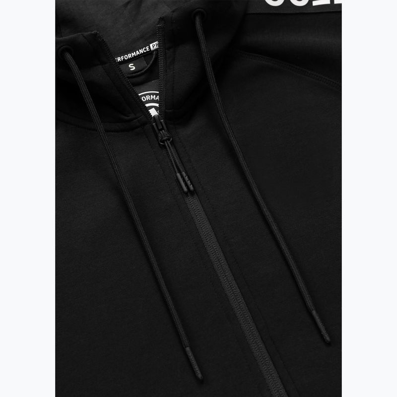 Dámska mikina Pitbull Explory Tape Hooded Zip black 7