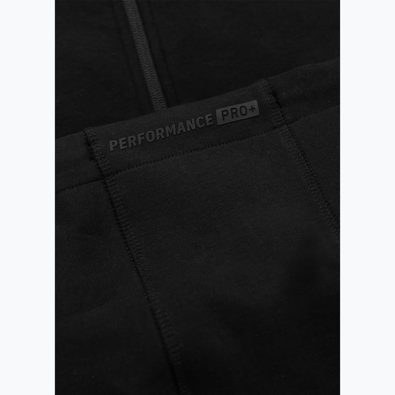 Dámska mikina Pitbull Explory Tape Hooded Zip black 9