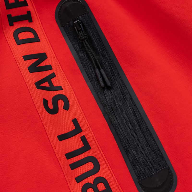 Dámske nohavice Pitbull Explory Tape Track fluo / red 4