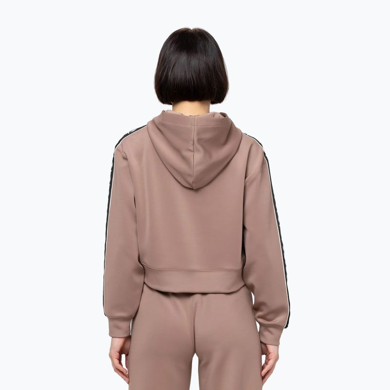 Dámska mikina Pitbull Verona Hooded Oversize chocolate mousse 3