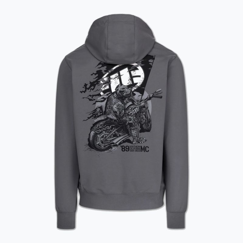Pánska mikina Pitbull MC Sweatshirt Hooded graphite 6