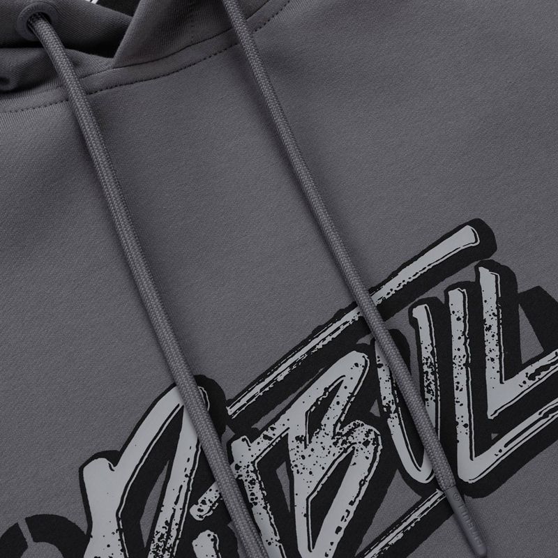 Pánska mikina Pitbull MC Sweatshirt Hooded graphite 7