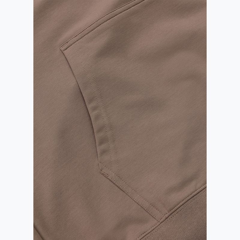 Pánska mikina Pitbull Midnight Sweatshirt Hooded brown savana 12