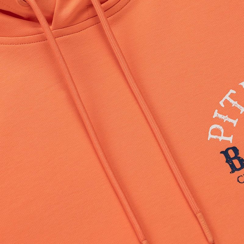 Pánska mikina Pitbull Bloodline 2 Sweatshirt Hooded fluo orange 7