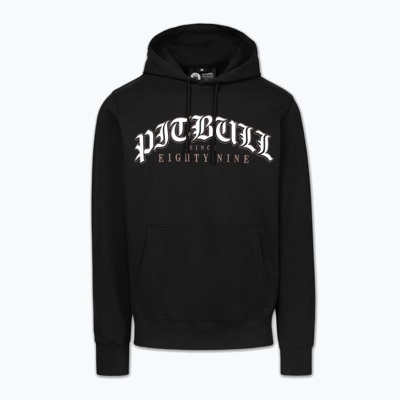 Pánska mikina Pitbull Tatto Hooded black 5