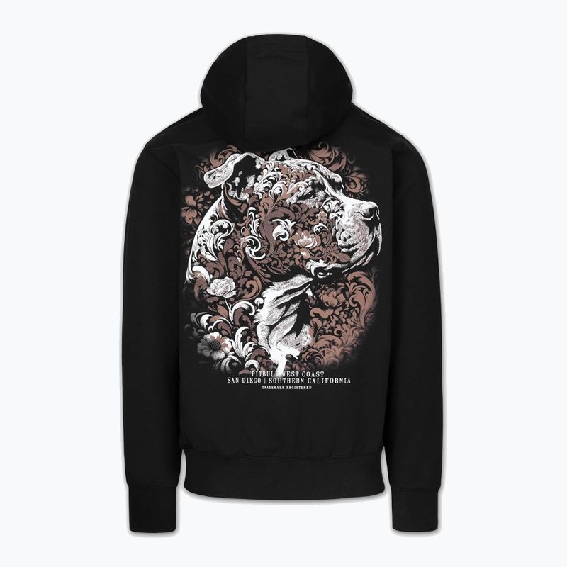 Pánska mikina Pitbull Tatto Hooded black 6