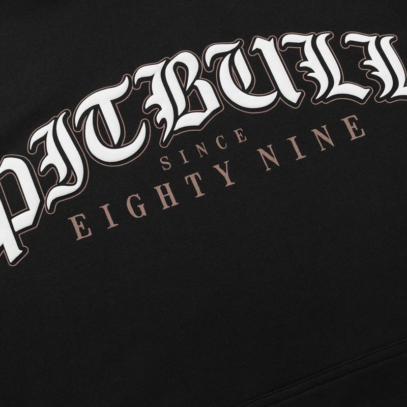 Pánska mikina Pitbull Tatto Hooded black 9