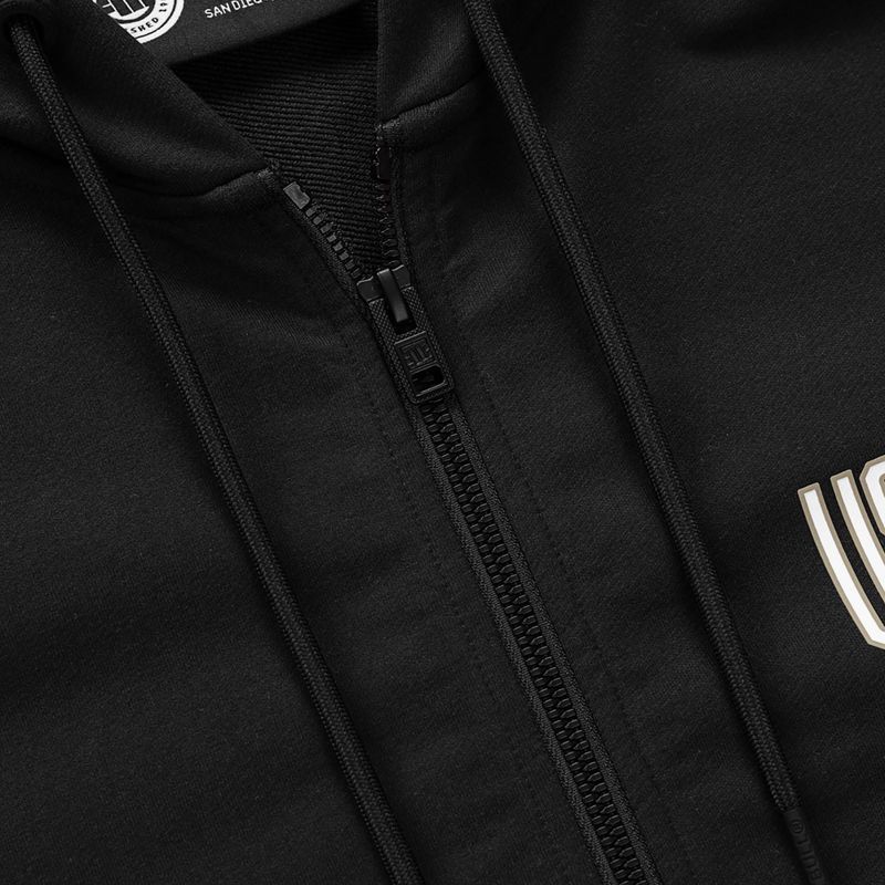 Pánska mikina Pitbull USA Hooded Zip black 8