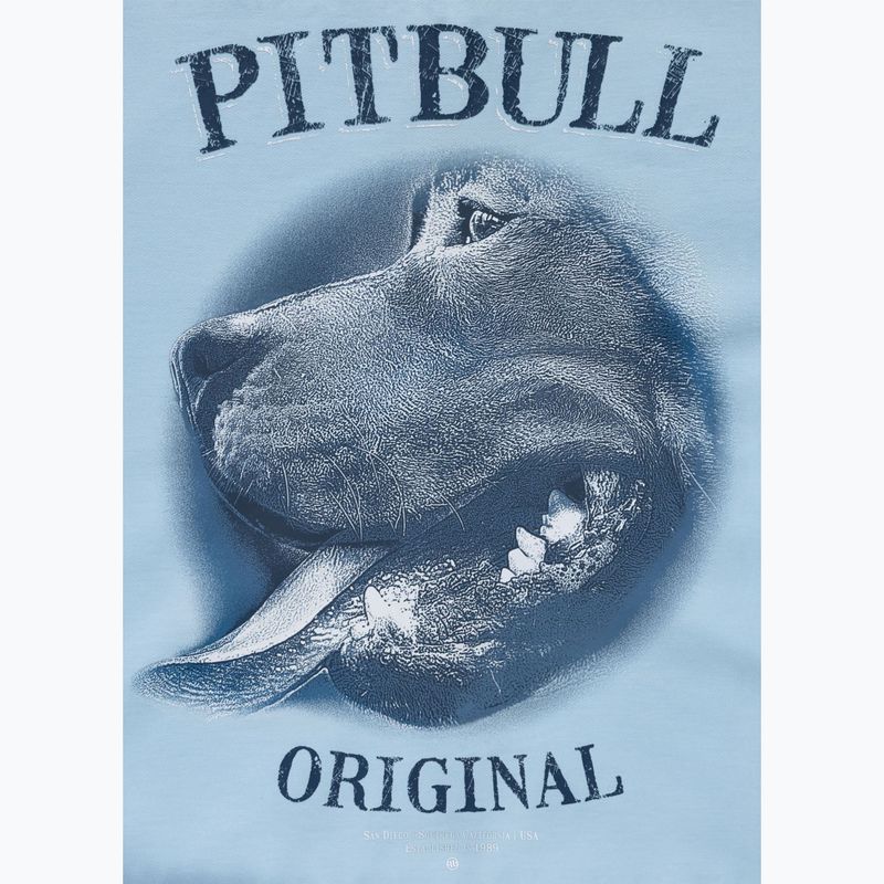 Pánska mikina Pitbull Midnight Sweatshirt Zip Hooded sky blue 9