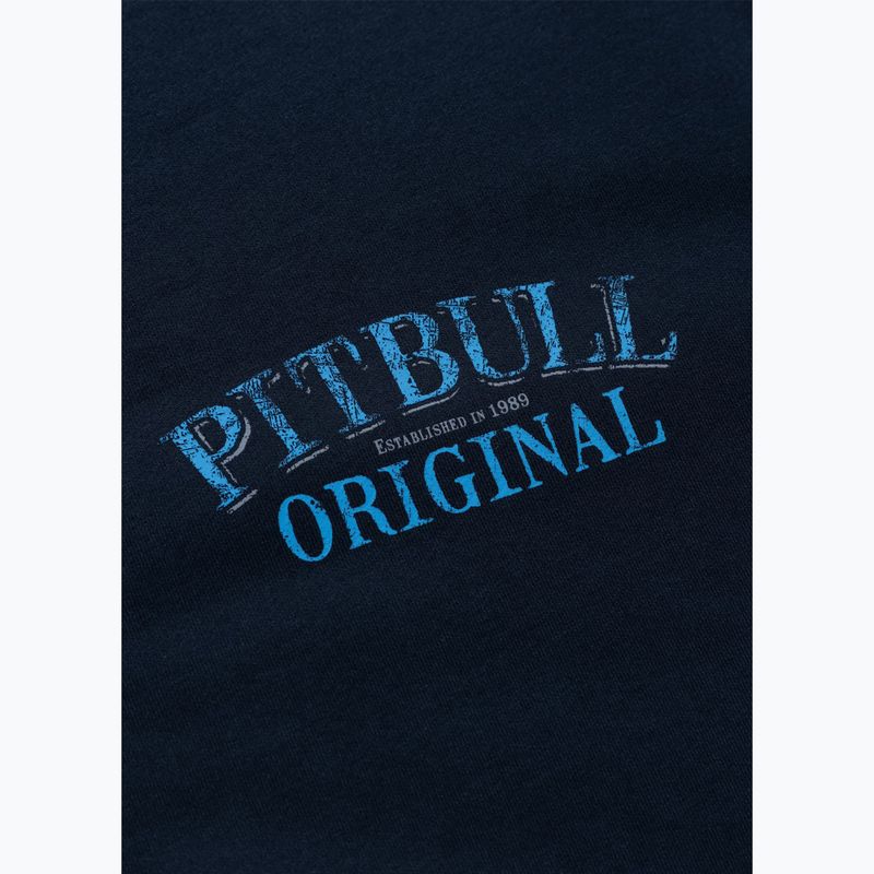 Pánska mikina Pitbull Midnight Sweatshirt Zip Hooded dark navy 8