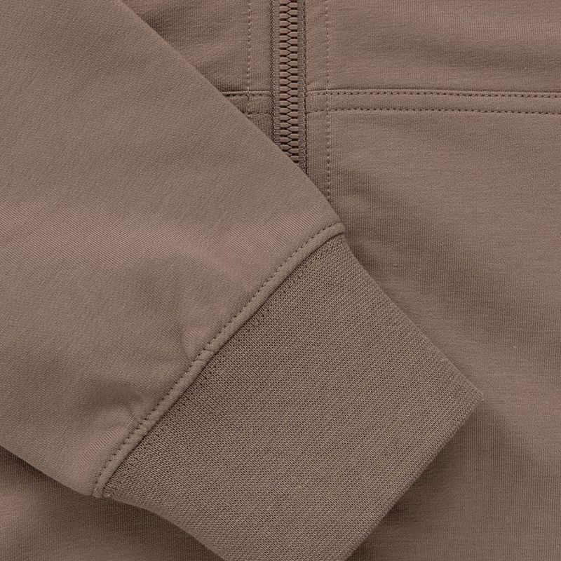 Pánska mikina Pitbull Bloodline 2 Sweatshirt Zip Hooded brown savana 11