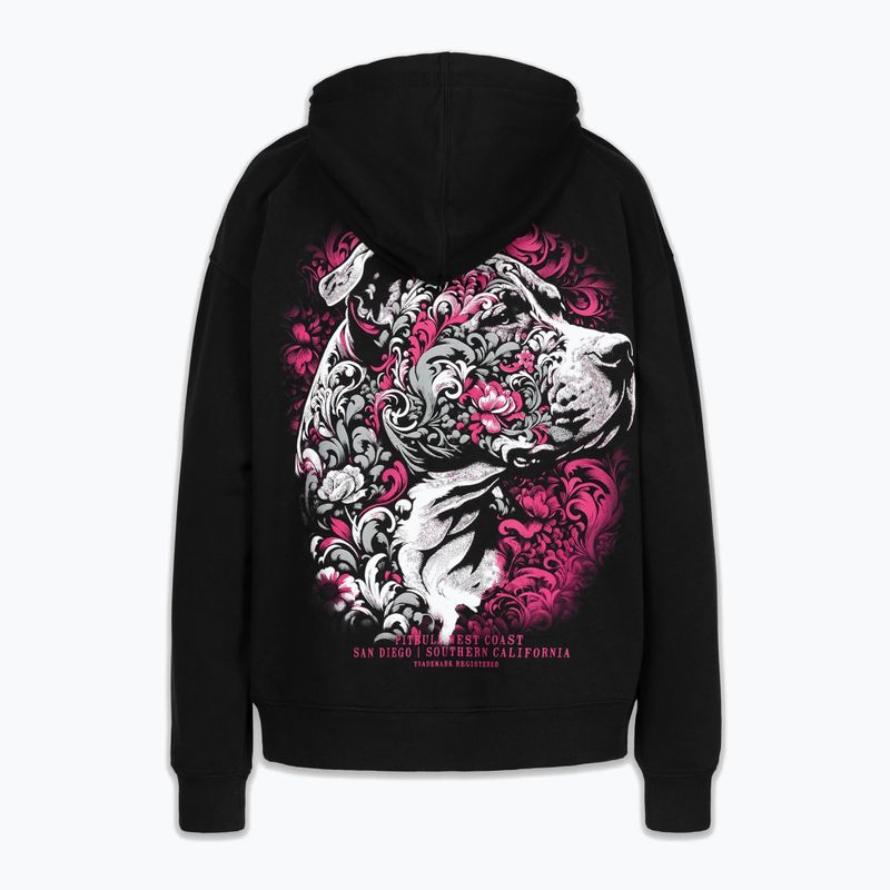 Dámska mikina Pitbull Tatto Hooded black 6
