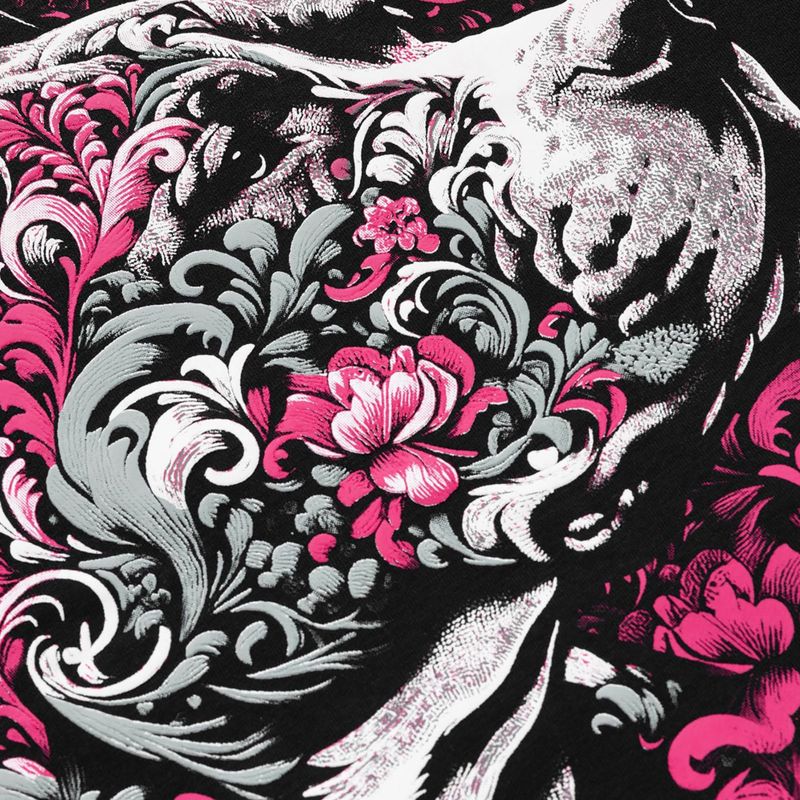 Dámska mikina Pitbull Tatto Hooded black 8