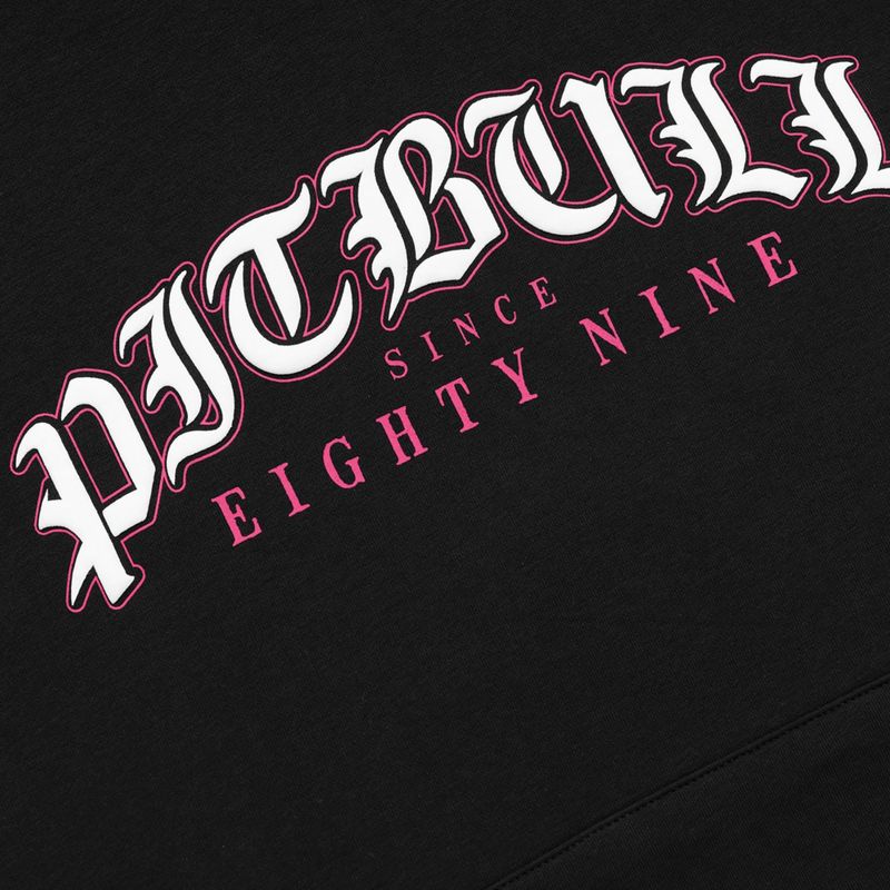 Dámska mikina Pitbull Tatto Hooded black 9