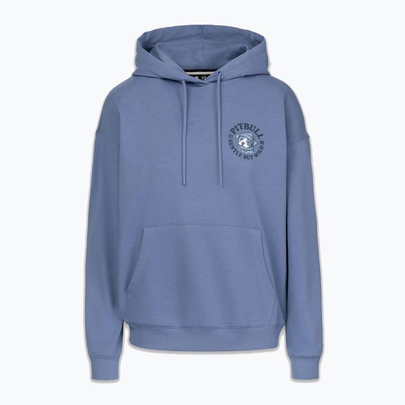 Dámska mikina Pitbull Gentle But Wild Sweatshirt Hooded blue jeans 4