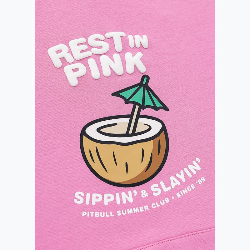Dámska mikina Pitbull Rest In Pink Hooded ice pink 7