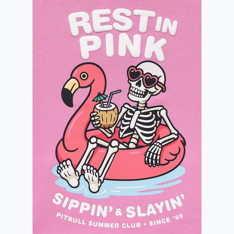 Dámska mikina Pitbull Rest In Pink Hooded ice pink 11