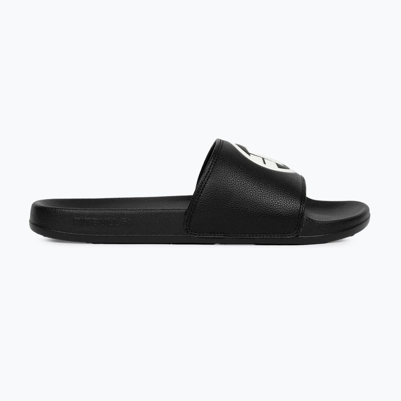 Pánske šľapky Pitbull Logo black 2