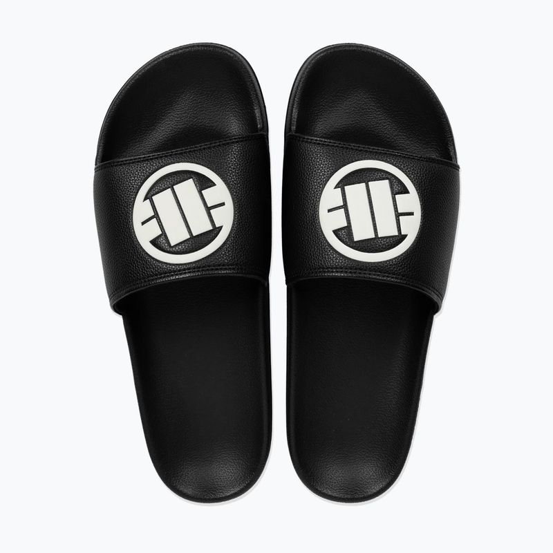 Pánske šľapky Pitbull Logo black 4
