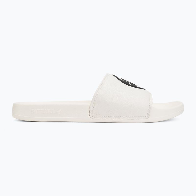 Pánske šľapky Pitbull Logo white 2