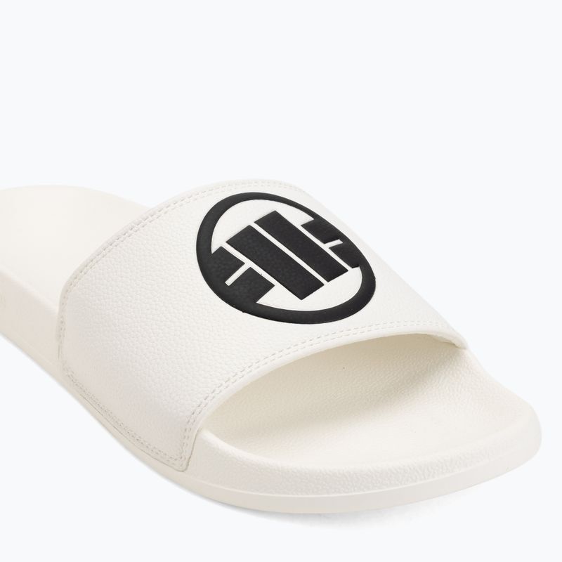 Pánske šľapky Pitbull Logo white 7