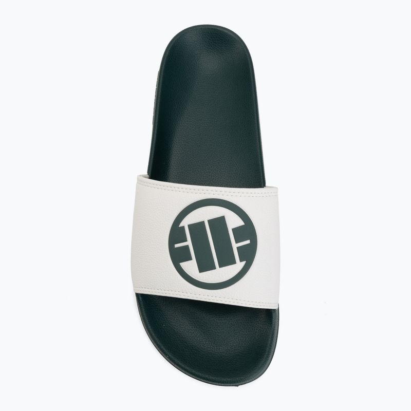 Pánske šľapky Pitbull Logo bottle green 5