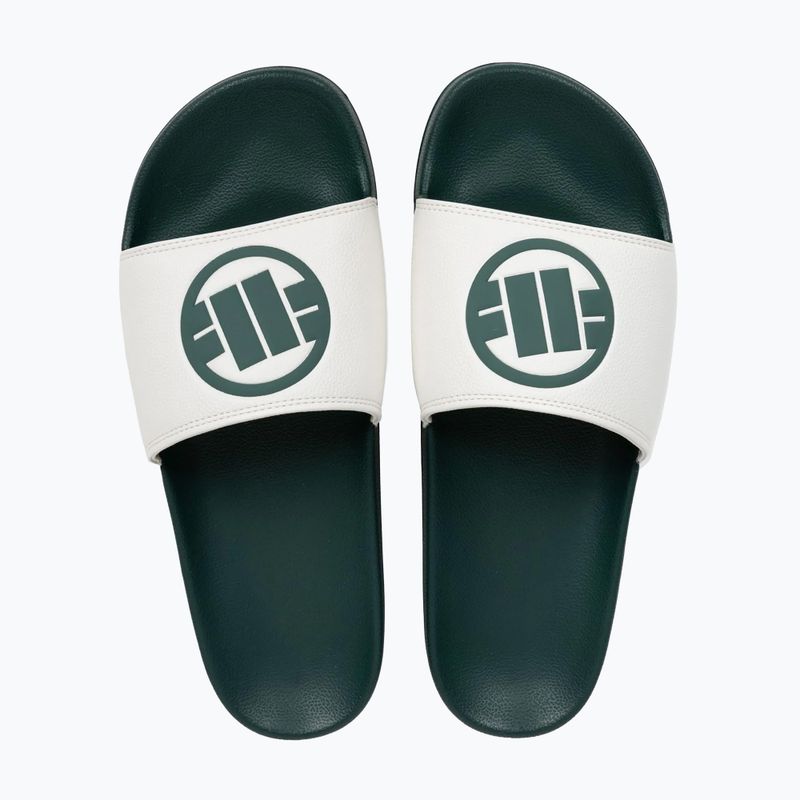 Pánske šľapky Pitbull Logo bottle green 4