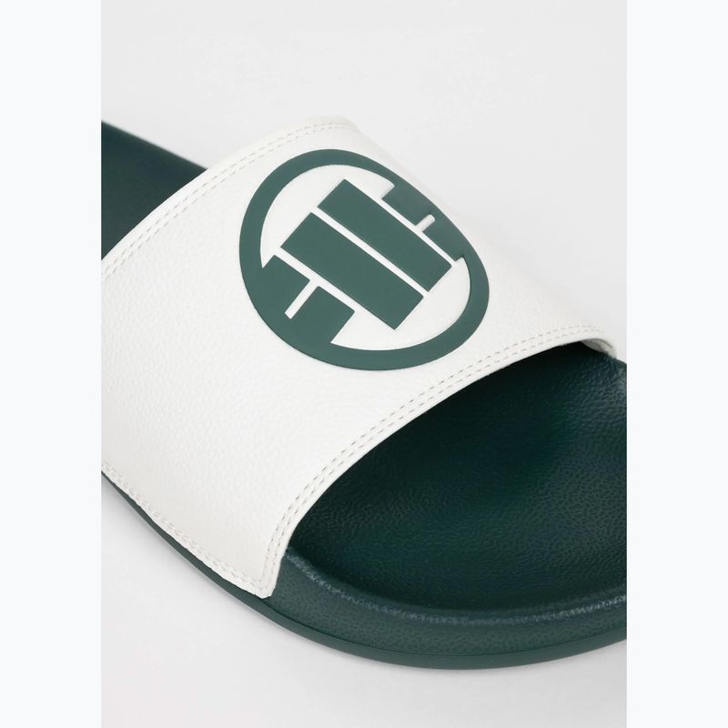 Pánske šľapky Pitbull Logo bottle green 5