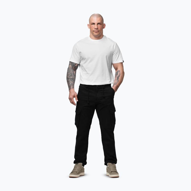 Pánske nohavice Pitbull Proctor Drawstring Jogger Cargo black 2