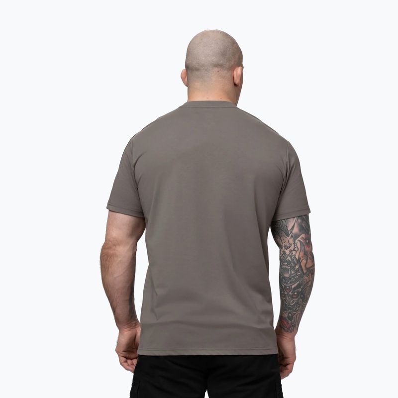 Pánske tričko Pitbull Tape Nugget taupe 3