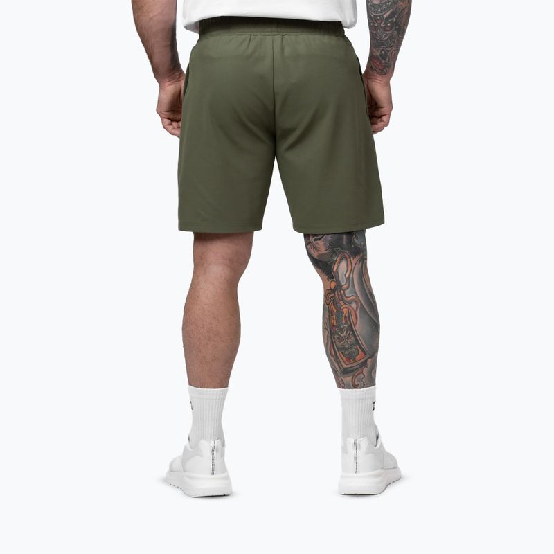 Pánske šortky Pitbull Rockey olive 3