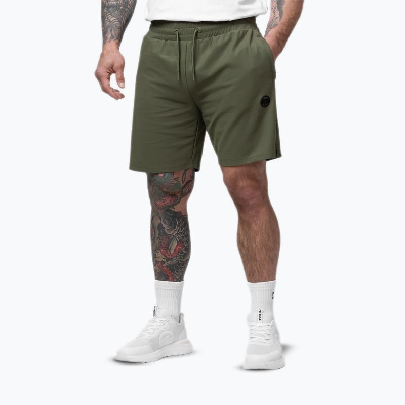 Pánske šortky Pitbull Rockey olive 4