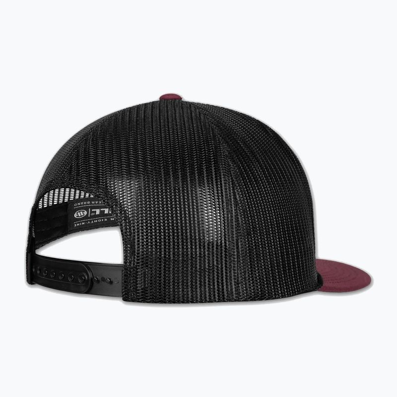 Pánska šiltovka Pitbull Original 1989 burgundy/black 2