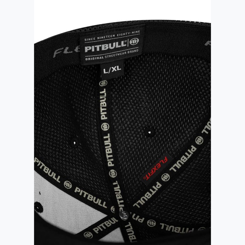 Pánska šiltovka Pitbull Full Cap Tyrian Flexfit black 6