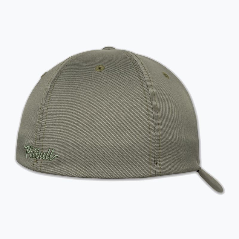 Pánska šiltovka Pitbull Full Cap 3D Cal Flexfit Dusty Salvia green 2