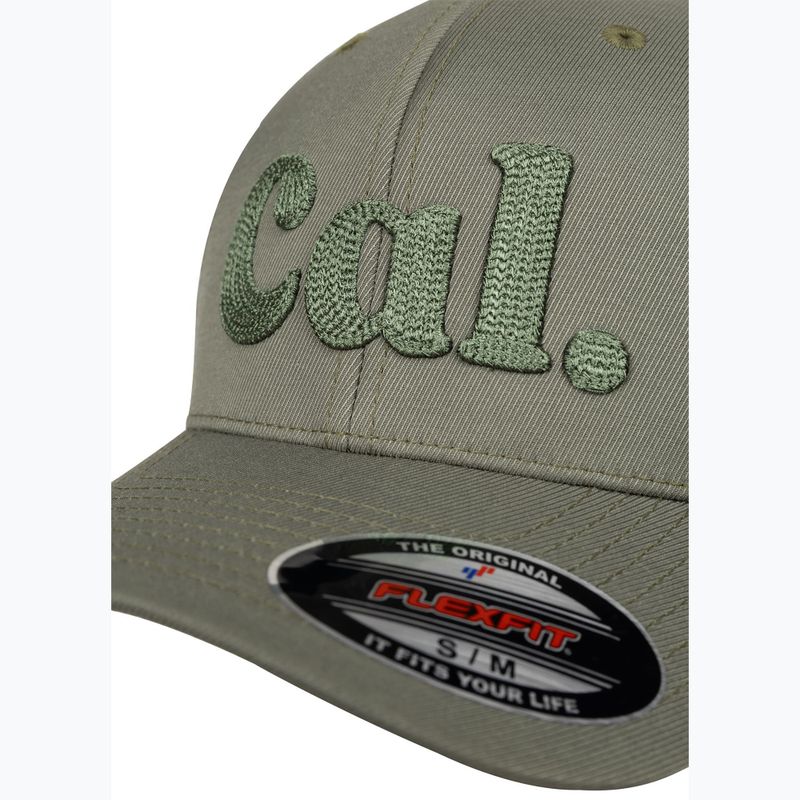 Pánska šiltovka Pitbull Full Cap 3D Cal Flexfit Dusty Salvia green 3