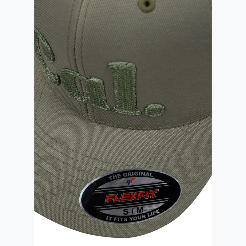 Pánska šiltovka Pitbull Full Cap 3D Cal Flexfit Dusty Salvia green 4