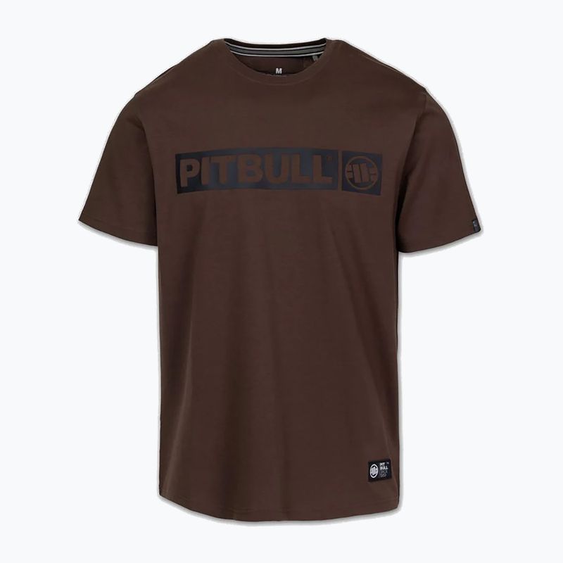 Pánske tričko Pitbull Hilltop chocolate 3