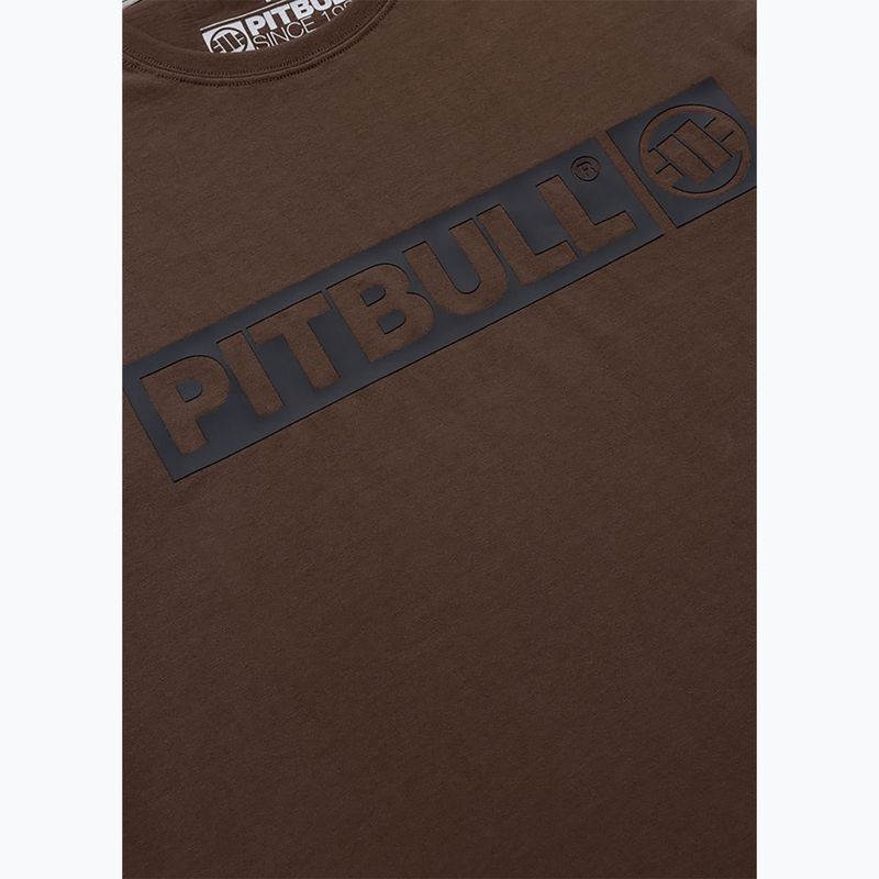 Pánske tričko Pitbull Hilltop chocolate 6