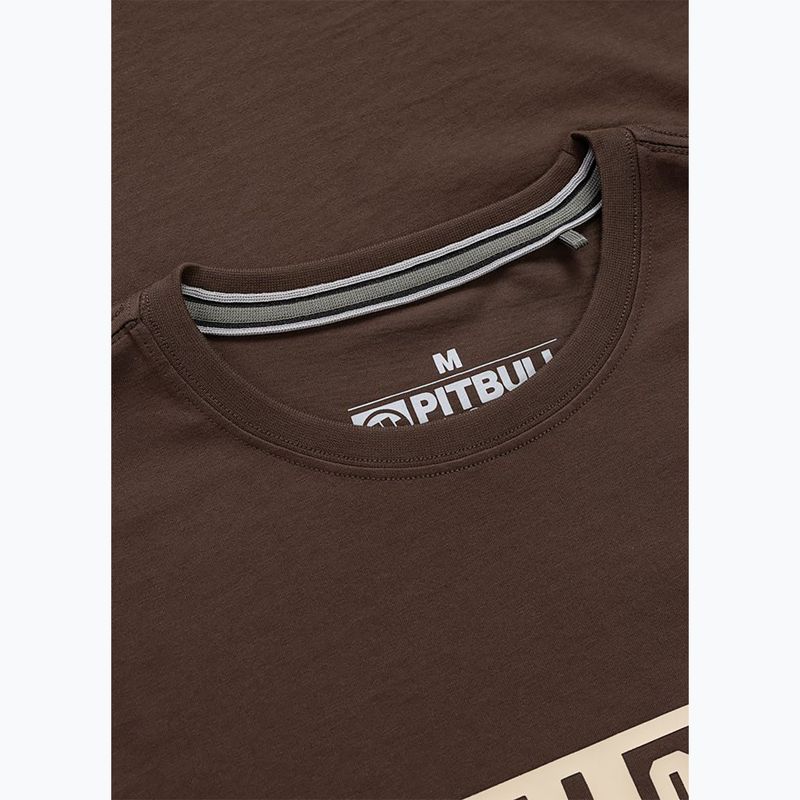 Pánske tričko Pitbull Eighty Nine Dog dark chocolate 7