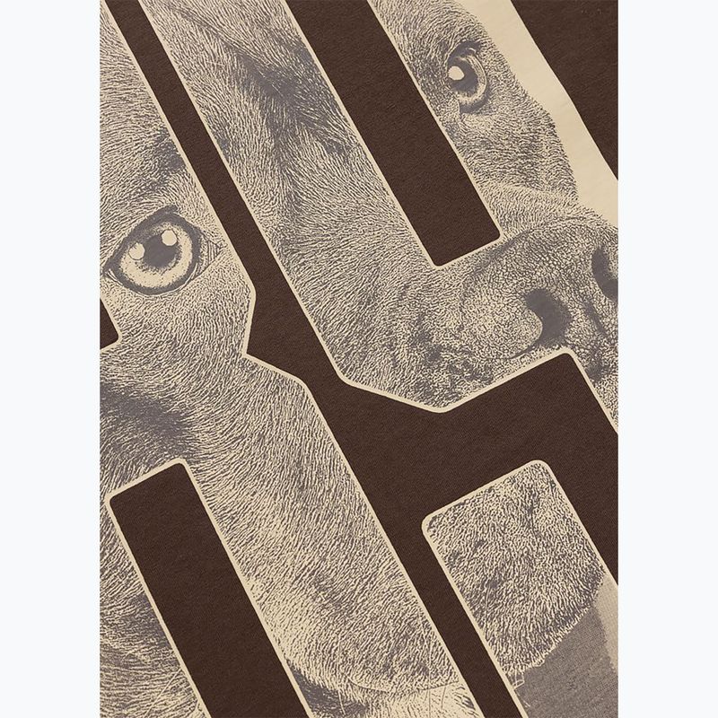 Pánske tričko Pitbull Eighty Nine Dog dark chocolate 10