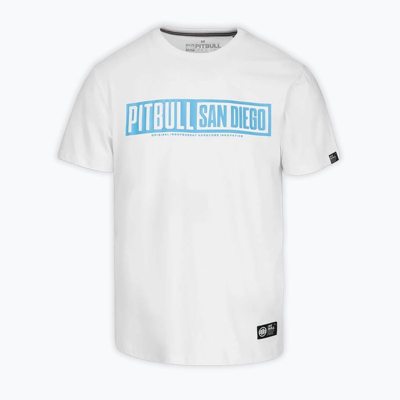 Pánske tričko Pitbull Eighty Nine Dog white/light blue 5
