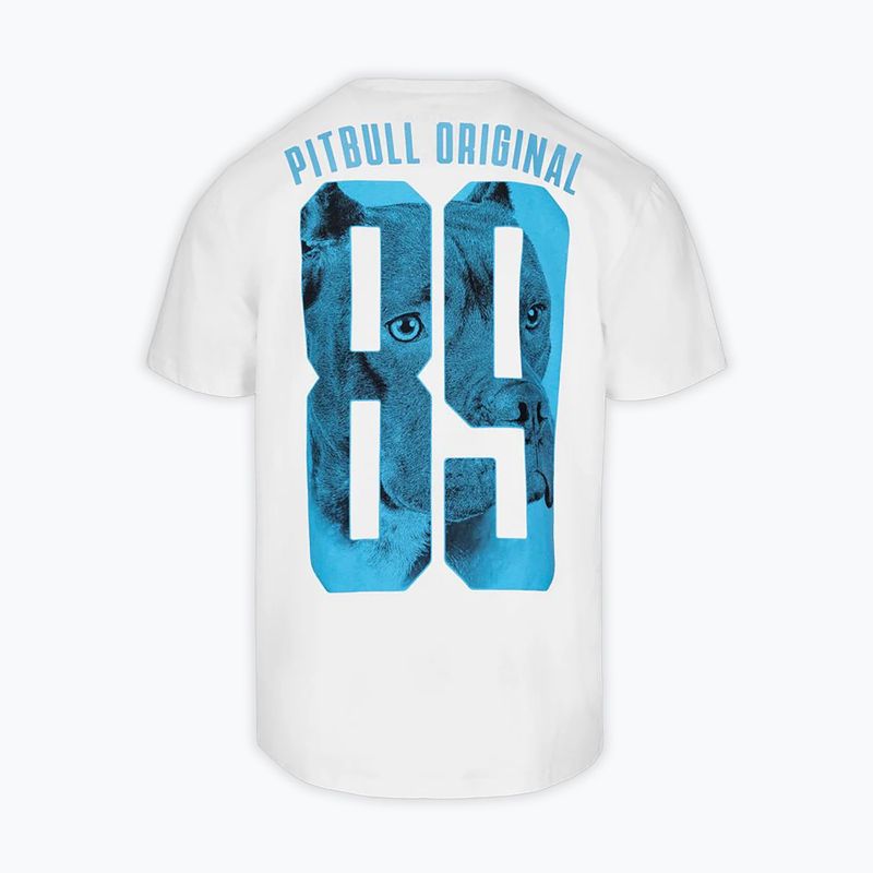 Pánske tričko Pitbull Eighty Nine Dog white/light blue 6
