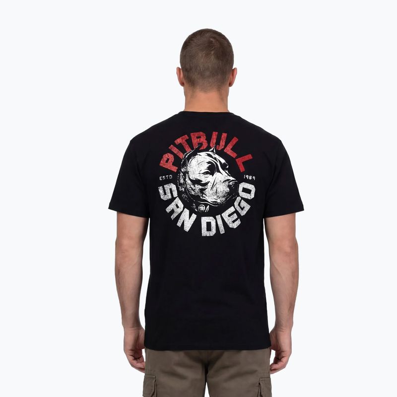 Pánske tričko Pitbull Dog SD black 3
