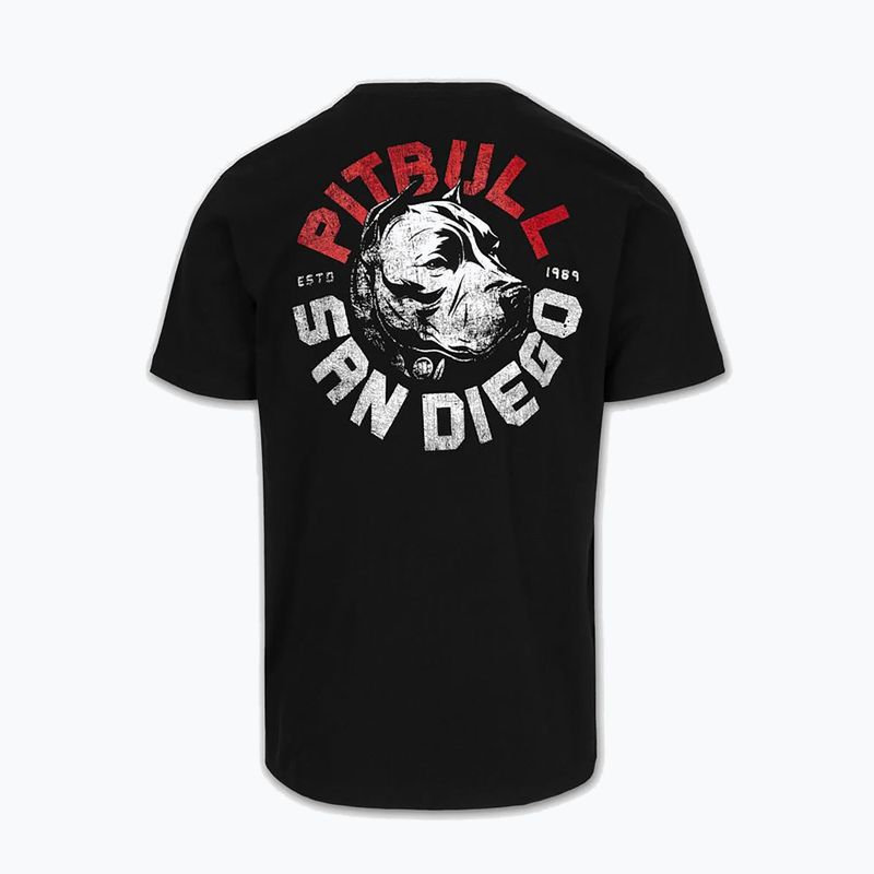 Pánske tričko Pitbull Dog SD black 6