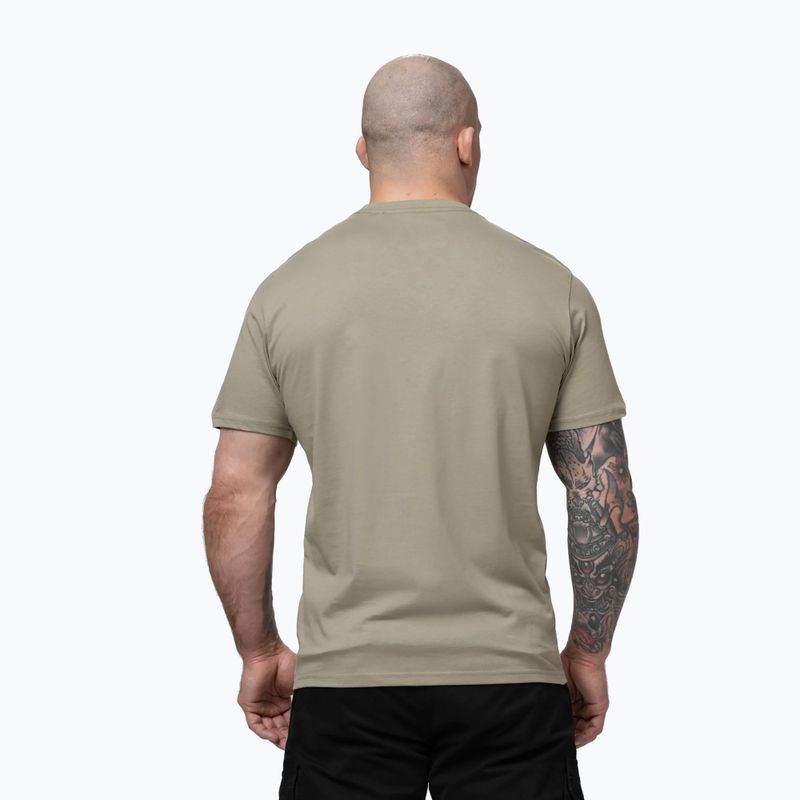 Pánske tričko Pitbull Palms light grey harbour 3