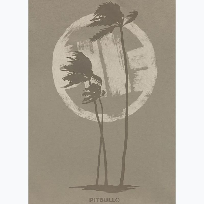 Pánske tričko Pitbull Palms light grey harbour 7